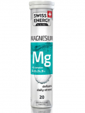 Витамин Swiss+energi Магнезиум В1,В2,В6,В12 №20 табл