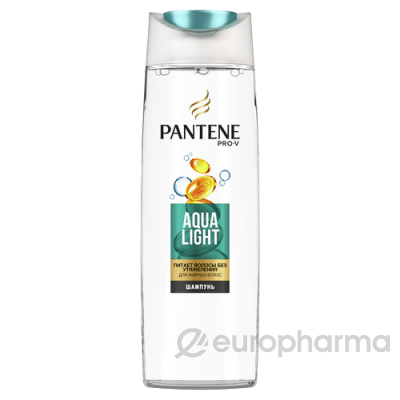 Pantene шампунь питательный Pro-V Aqua light 400 мл