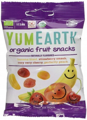 YumEarth органические фруктовые закуски 50 гр №1028