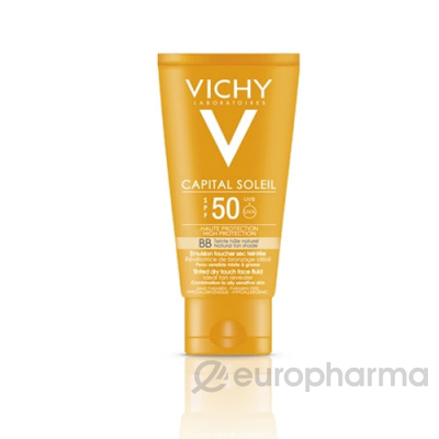 Vichy крем солнцезащитный для сухой кожи лица SPF 50