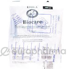 Мочеприемник стерильный 1000 мл, с завязками однократного применения (Biocare)