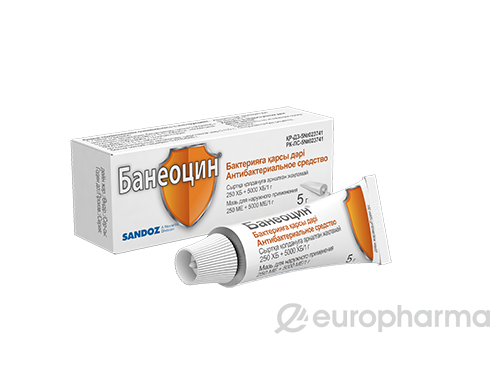 Банеоцин 5 г., мазь для наружного применения