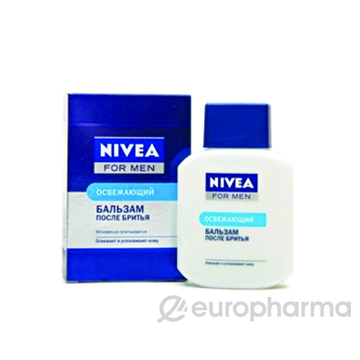 Nivea Бальзам после бритья "Освежающий" 100мл Nivea Бальзам после бритья "Освежающий" 100мл