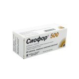 Сиофор 500 мг № 60 табл