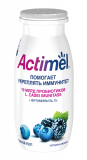 Danone йогурт питьевой Актимель черника-ежевика 100 гр