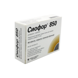 Сиофор 850 мг № 60 табл