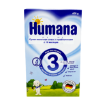 Humana смесь 3 с пребиотиками для детей с 12 месяцев 600 гр