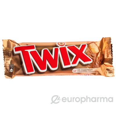 Twix батончик шоколадный 55 гр