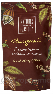 Natures own Factory чайный напиток Полезный гречишный с какао  100 гр