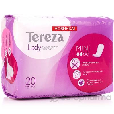 TerezaLady прокладки Mini урологические для женщин № 20 шт