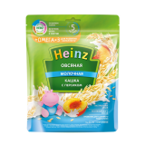 Heinz каша овсаная с персиком молочная для детей с 5 месяцев 200 г