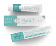President зубная паста Profi White Plus  для интенсивного отбеливания 30 мл