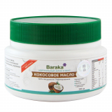 Кокосовое масло Baraka RBD, рафинированное 300 мл (HDPE пластик)