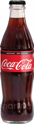 Coca-Cola без сахара стекло 330 мл