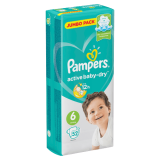 Pampers подгузники Active Baby-Dry 6 (13-18) № 52 шт