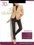 Glamour колготки Velour 70Den Nero  женские 4L
