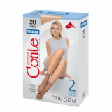 Conte носки TENSION 20Den 23-25 Bronz женские № 2 шт