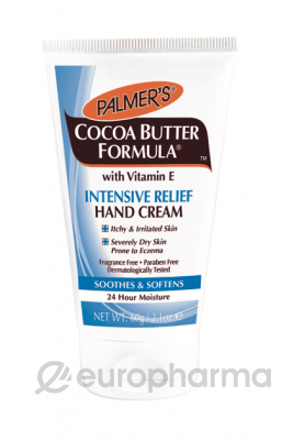 Palmer's Крем для рук с Маслом Какао и Витамином Е, Intensive Relief, 60гр
