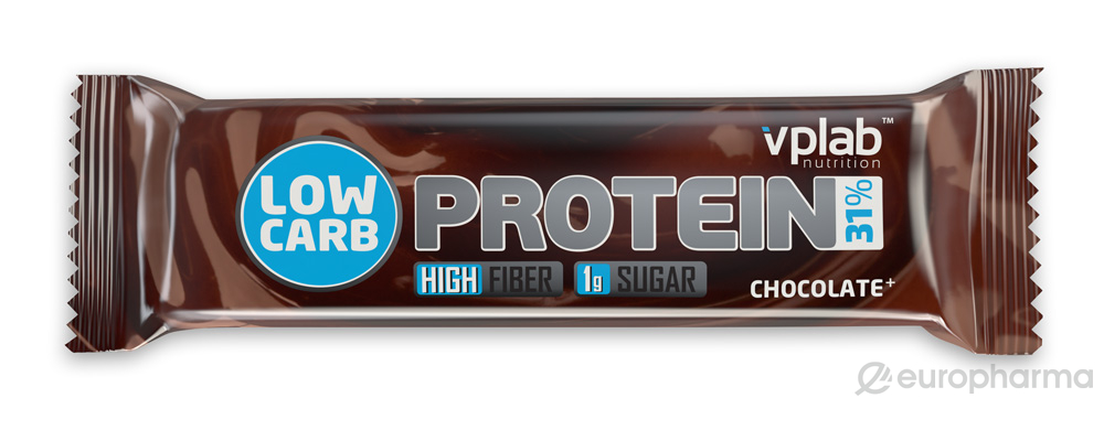 VPLab Low Carb протеиновый батончик шоколад 35 гр