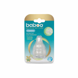 Baboo соска Classic для бутылочек  с узким горлышком с 6 месяцев силиконовая