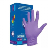 НИТРИЛОВЫЕ Перчатки н/с неопудренные S. Blue purple