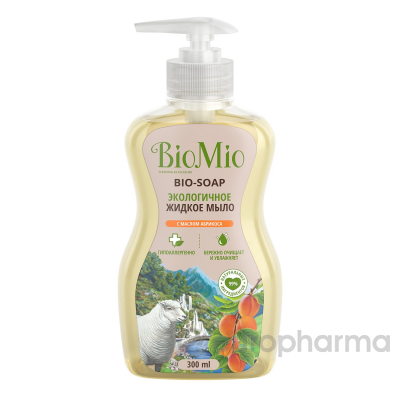 BioMio жидкое мыло с маслом абрикоса 300 мл