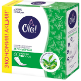 Ola прокладки зеленый чай ежедневные № 60 шт
