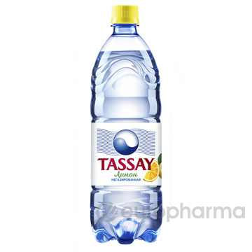 Tassay вода  негазированная 1,0 л лимон