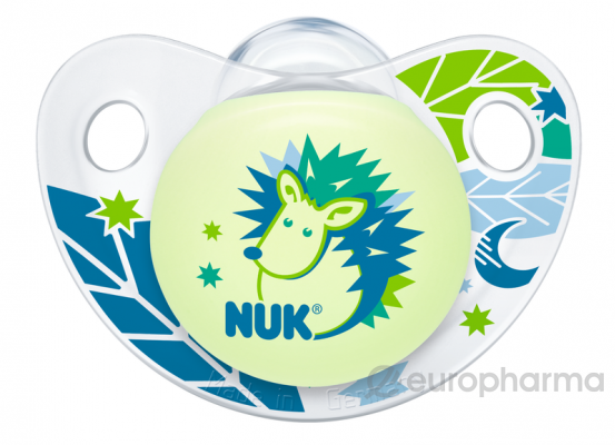 Nuk пустышка Night&Day для детей от 6 до18 месяцев силиконовая