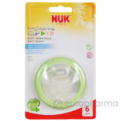 NUK насадка для поильника Easy Learning 6+