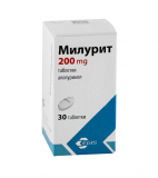 Милурит (аллопуринол) 200 мг № 30 табл