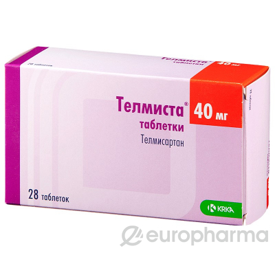 Телмиста 40 мг № 28 табл