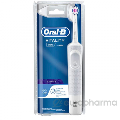 Oral-B зубная щетка Vitality D100.413.1 PRO CrossAction тип 3710 Blue электронный