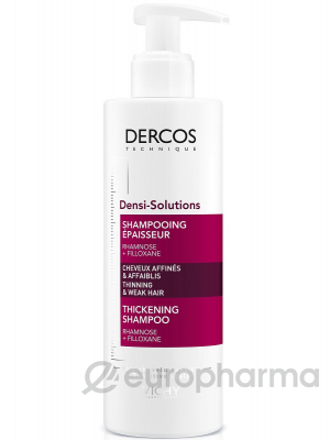Vichy DERCOS Densi-Solutions уплотняющий шампунь 400 мл