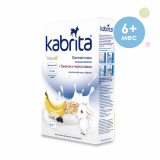 Kabrita каша овсяная на козьем молочке с бананом и черносливом" для детей с 6 месяцев 180 г
