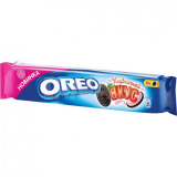 Oreo печенье с клубникой и кремовой начинкой 95 г