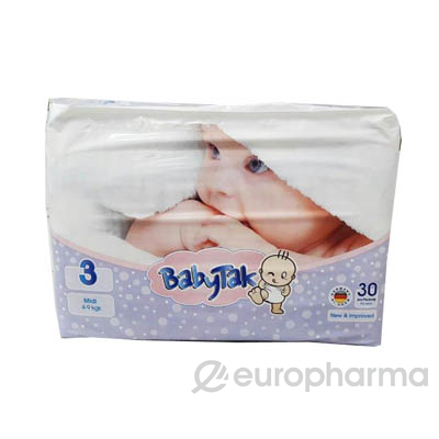 Baby Tak Подгузники Midi №30 Baby Tak Подгузники Midi №30