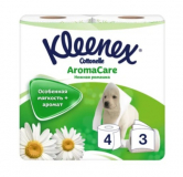 Kleenex туалетная бумага Нежная Ромашка № 4 шт
