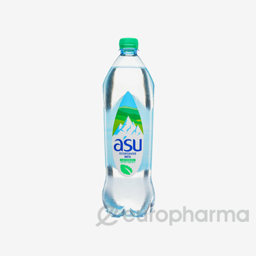 Asu Вода негазированная со вкусом мяты 1,0 л