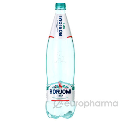 Borjomi минеральная вода пластик 1,0 л