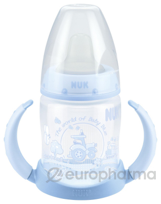 Nuk бутылочка для детей от 6 до18 месяцев 150 мл розовый