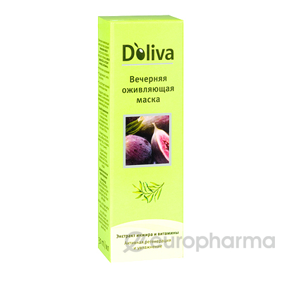 Doliva маска вечерняя оживляющая 30 мл Doliva маска вечерняя оживляющая 30 мл