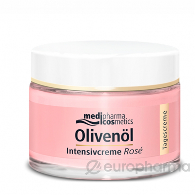 Medipharma Cosmetics Крем Интенсив Роза Olivenol дневной для лица 50 мл