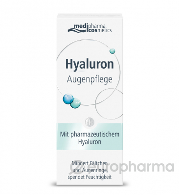 Medipharma Cosmetics Крем Hyaluron для кожи вокруг глаз 15 мл