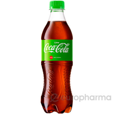 Coca-Cola напиток газированный без сахара 0,5 л лайм