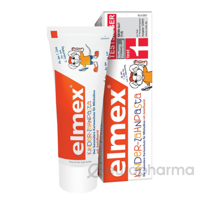 Elmex Зубная паста Детская для детей от 1 до 6 лет 50 мл