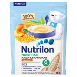 Nutrilon каша кукурузная молочная для детей от 6 месяцев 200 г