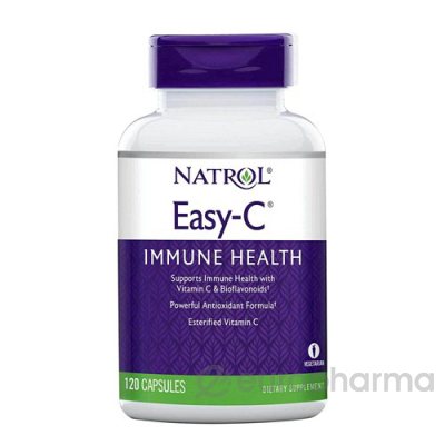 Natrol Easy-C витамин С 500мг №120 капс с высокой степенью усвоения
