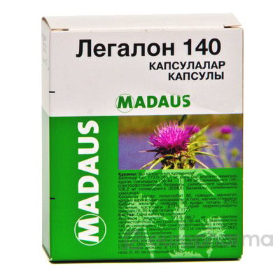 Легалон 140 мг, №30, капс. Легалон 140 мг, №30, капс.