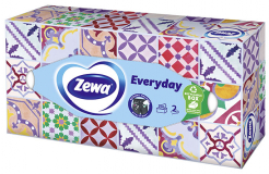 Zewa Everyday салфетки косметические 2 слоя 100 шт